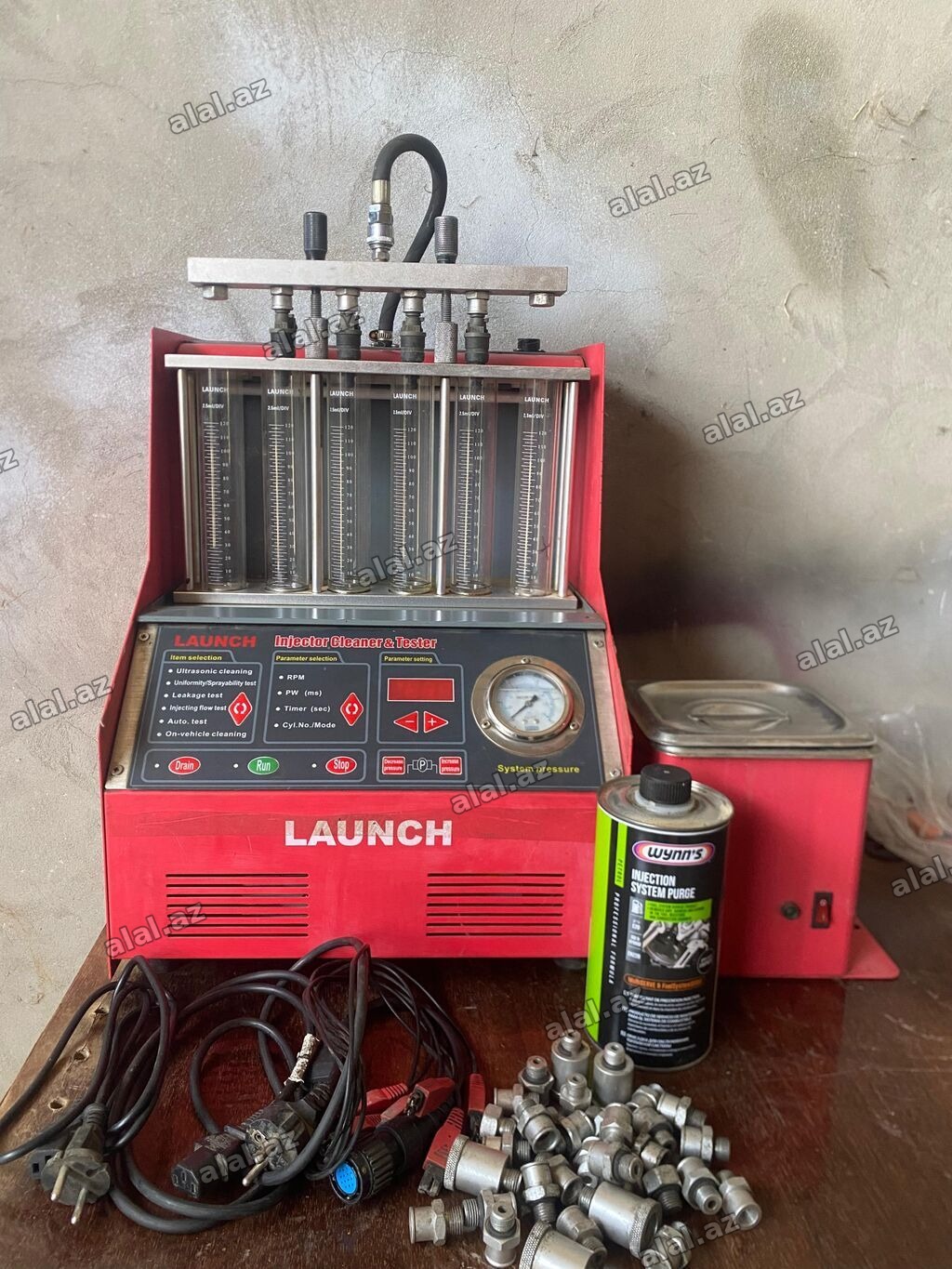 LAUNCH Injector Cleaner & Tester – benzin injektorlarının