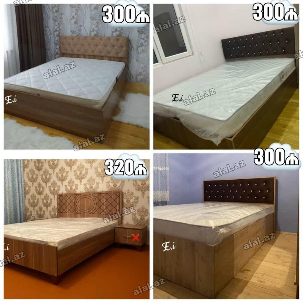 *İki nəfərlik çarpayı . Taxt 300 AZN💥* ✔️Rəng seçimi var Ölçü