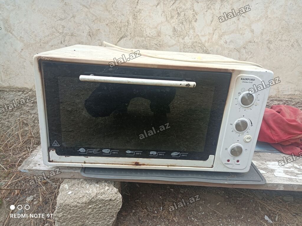 Duxovka Rainford, Elektrik, rəng - Ağ, Ayrıca dayanan, İşlənmiş