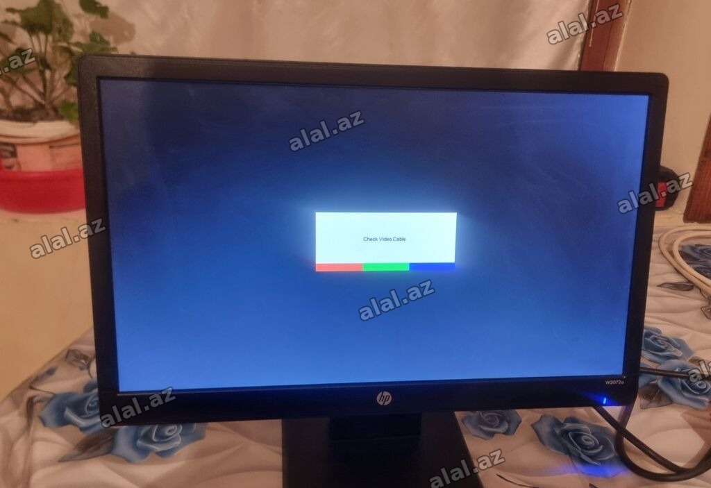 HP W2072a LED monitor - Ekran diaqonalı: 20 düym (16:9) - Girişlər