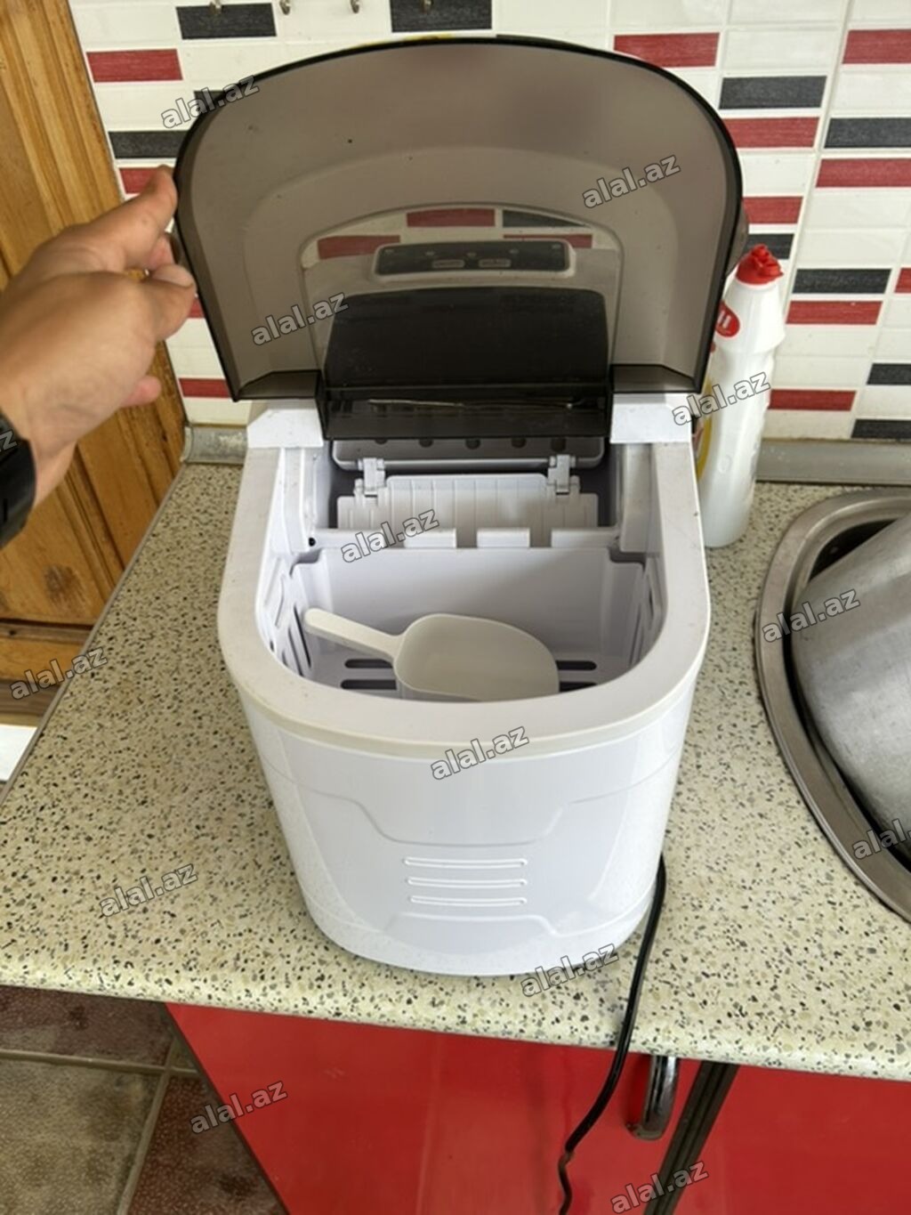 Portativ Buzqayıran (Ice Maker) – tezgahüstü model Xüsusiyyətlər: -
