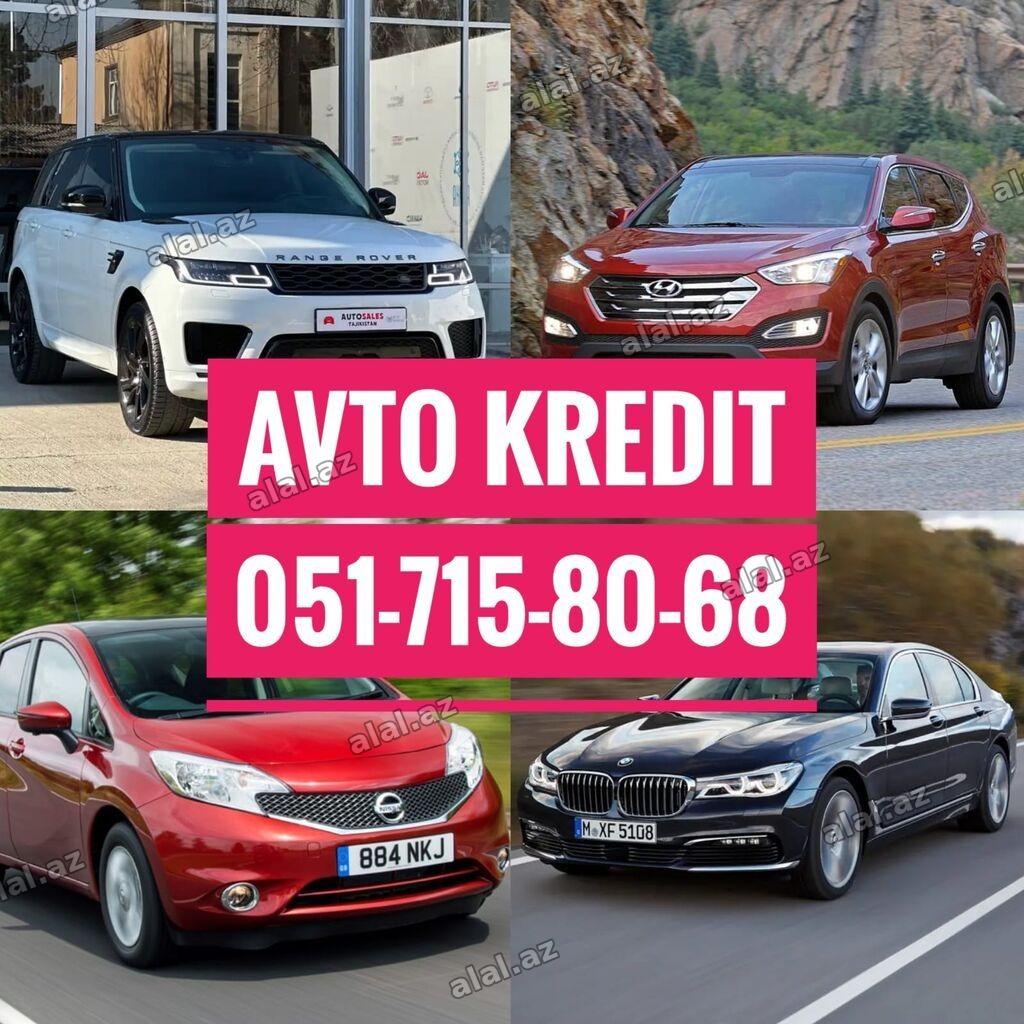 AVTO KREDIT XIDMETI. AVTOMOBIL GIROVU. Minimal faiz derecesi ve en