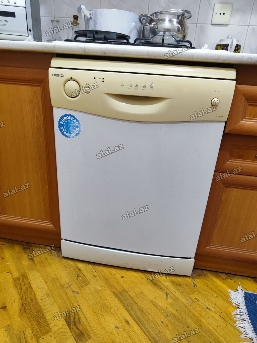 Qabyuyan maşın Beko, Tam qabaritli (60 sm.), Quraşdırılan, İşlənmiş