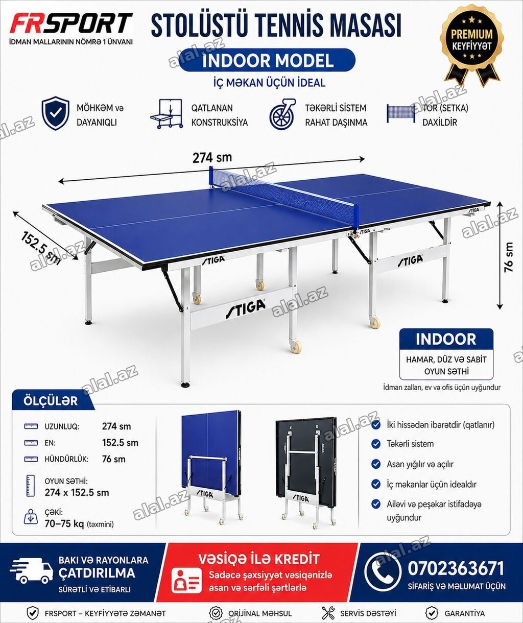 💥 Tennis, stolüstü tennis masası ✅ 7/24 əlaqə saxlaya bilərsiz. ✅
