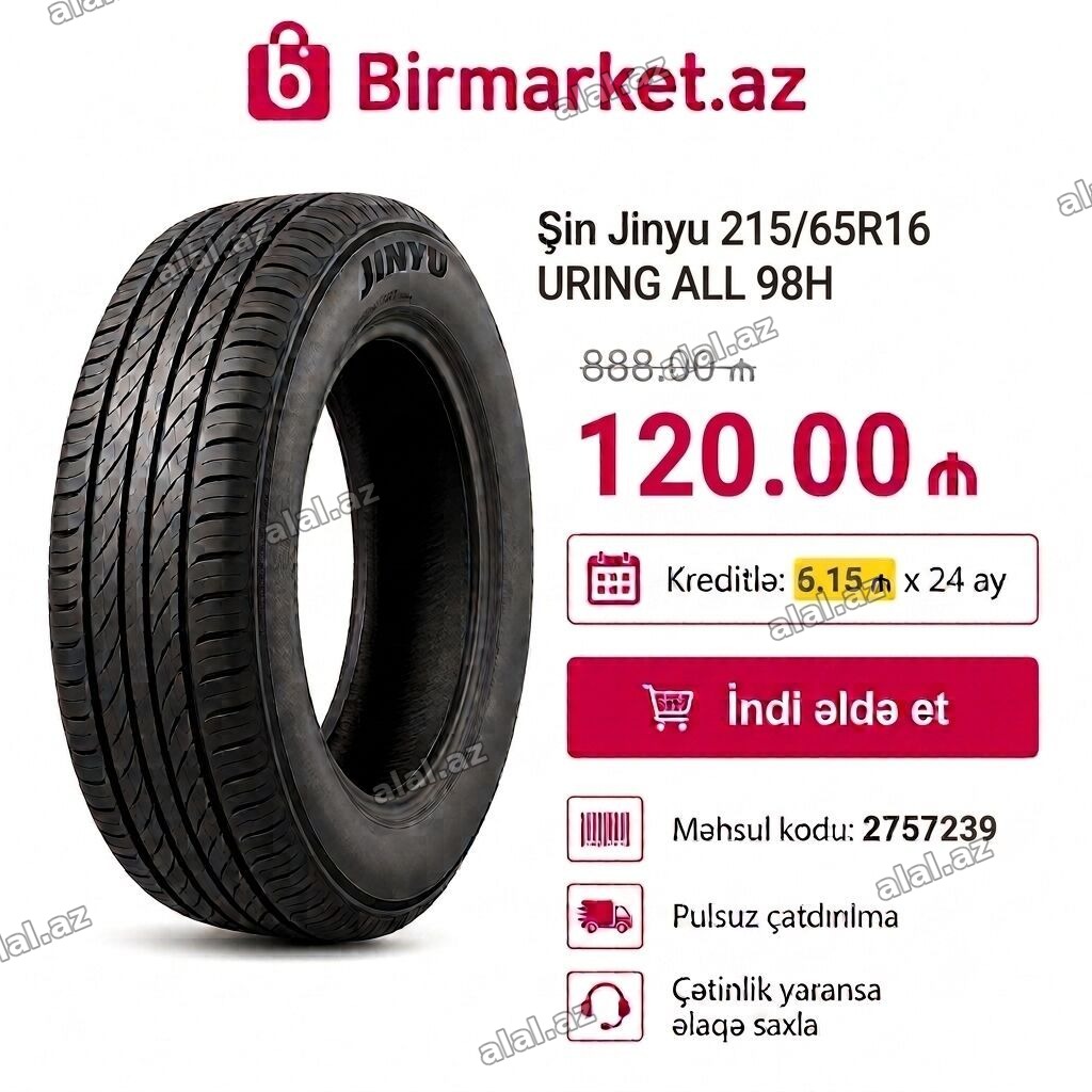 Yeni Şin Jinyu 215 / 65 / R 16
