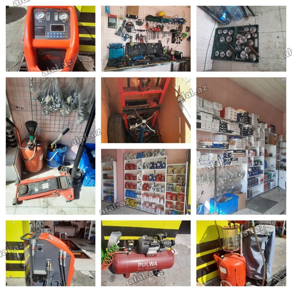 Kod 9080 Hazir biznes satilir Yağ dəyişmə afto servis satilir