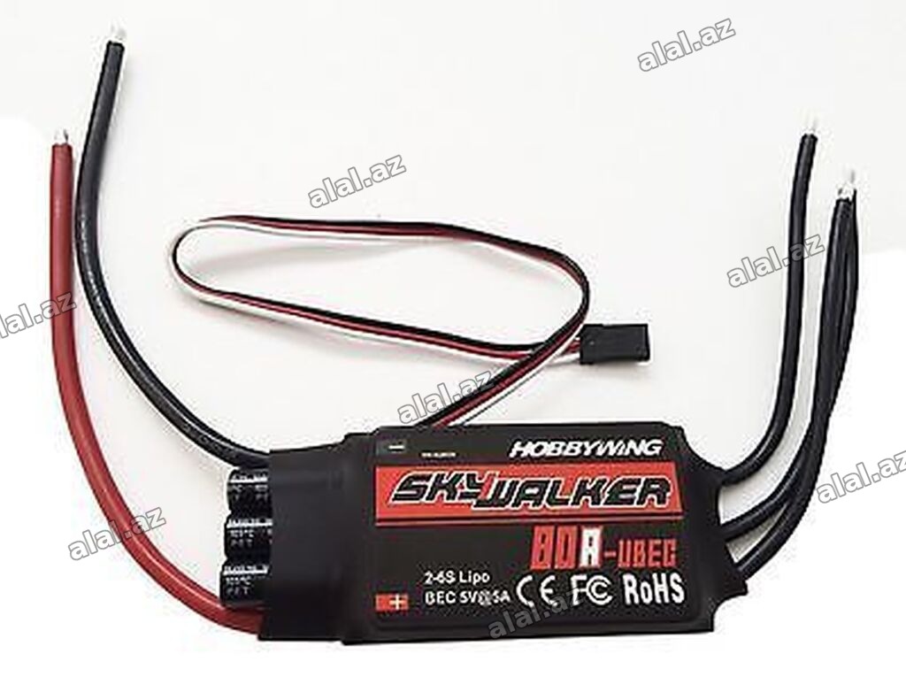 Kateqoriya: Dron Materialları  ESC Motor Sürücülər Skywalker 80A