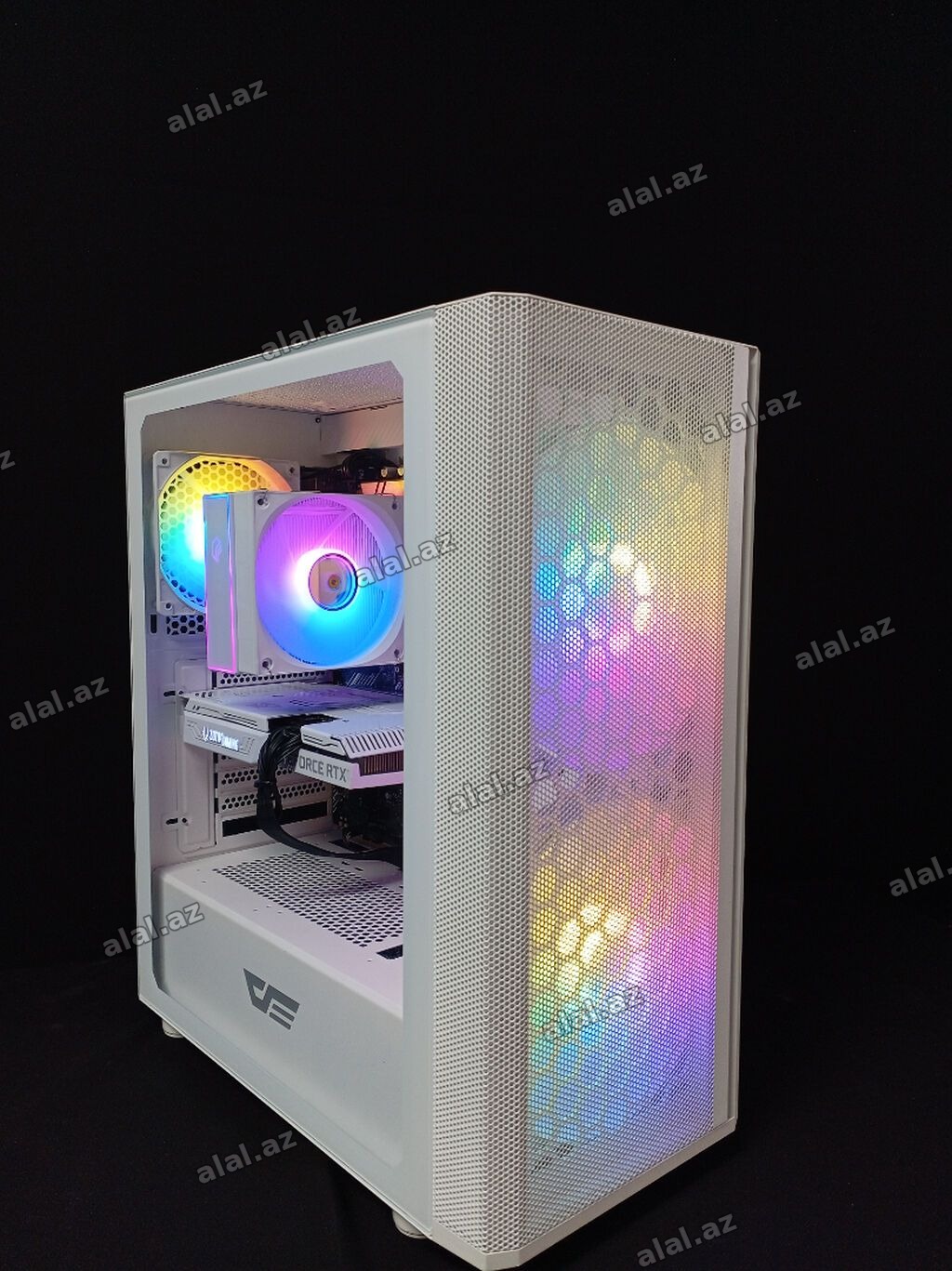 🎮 Intel Core i7-10700 + RTX 3060 12GB White Gaming PC 💻 Texniki