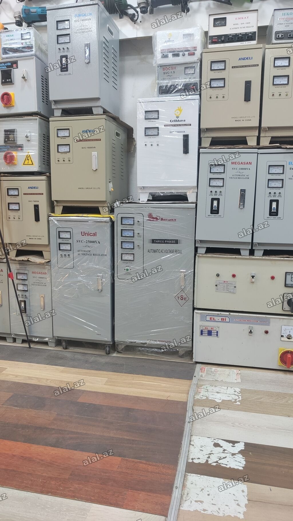 Yeni, Ev üçün, 1 faza, Gərginliy stabilizatoru, 150 V, Pulsuz çatdırılma, Rayonl