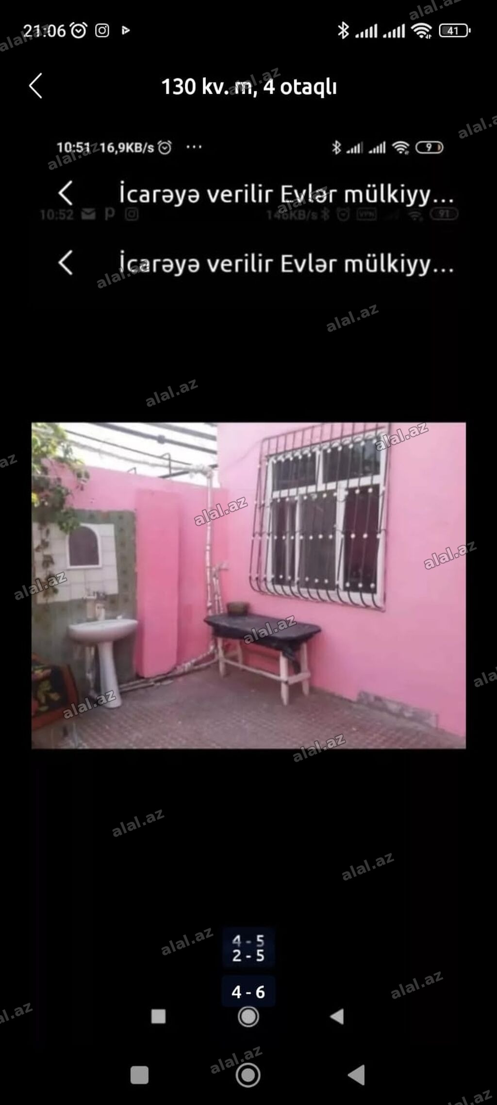 Kənd Əhmədlidə mərkəzdə poçtun arxasinda 4 otaqlı həyət evi.Yalniz