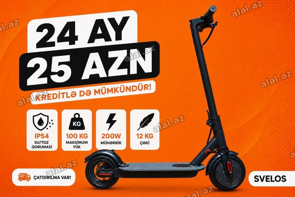 Nağd alışda qiymət 600AZN yox, cəmi 470 AZN! Kreditlə də mümkündür!