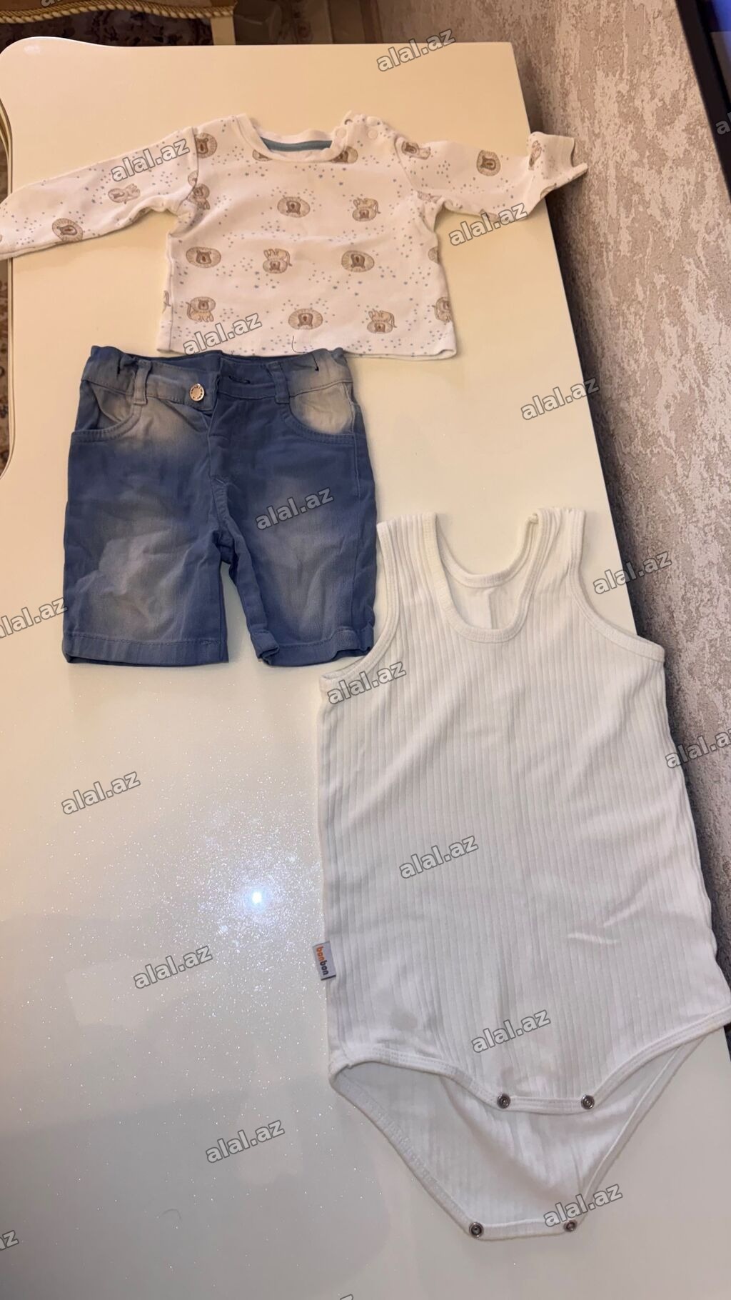 Uşaq dəsti, Uniseks, 3 - 6 ay