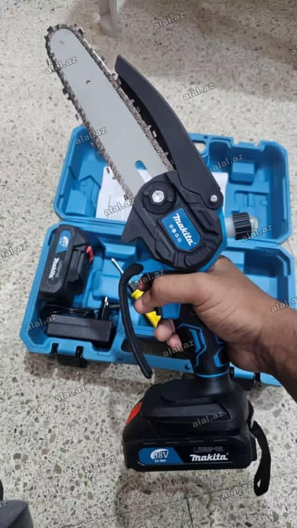 Makita akkumulyatorlu mini elektrik mişarı (zəncirli) Xüsusiyyətlər