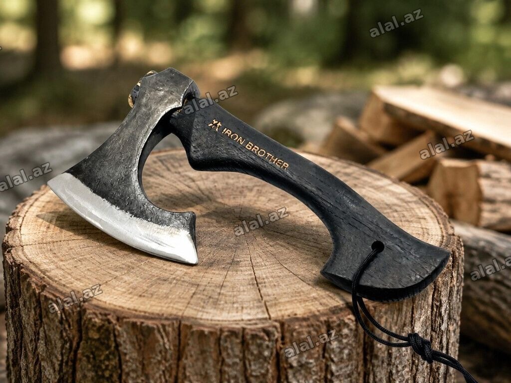 Balta N16004-330 Peşəkar Survival Balta – Kompakt Taxta Saplı Bu
