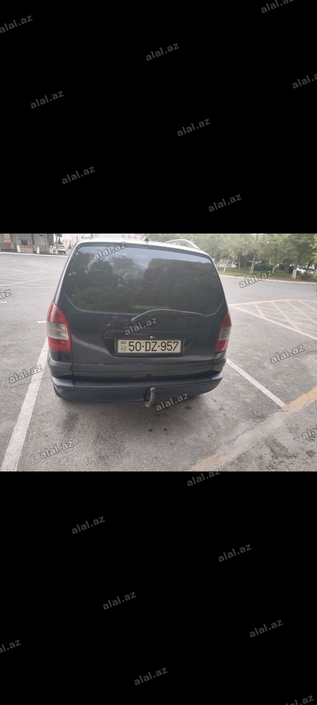 Opel Zafira A – 7 yerlik kompakt miniven - Kuzov: tünd mavi, dam