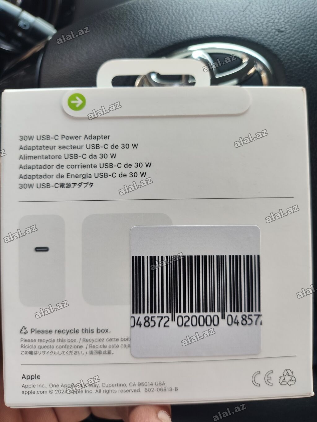 Simsiz şarj cihazı Apple,  20 Vt, Yeni