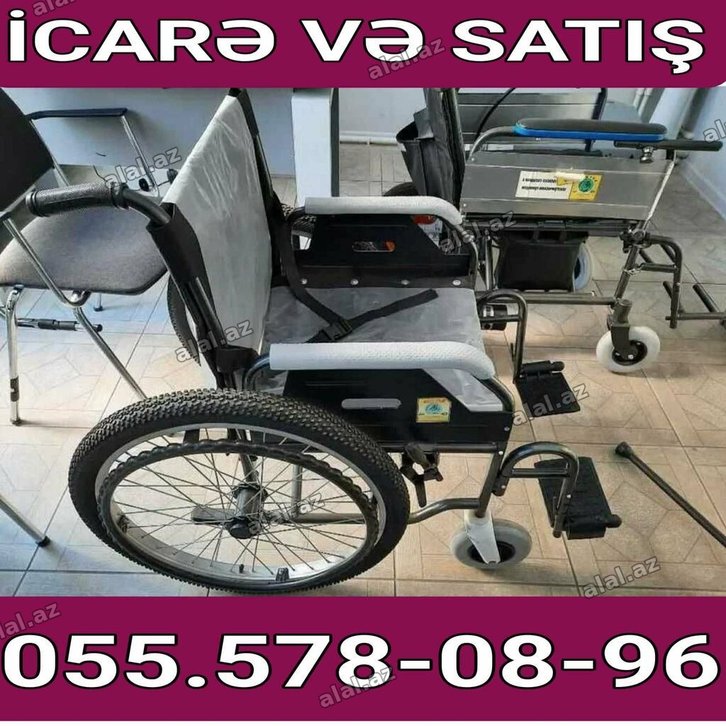 İcarə və Satış – əlil arabaları Məhsulun xüsusiyyətləri: - Rahat
