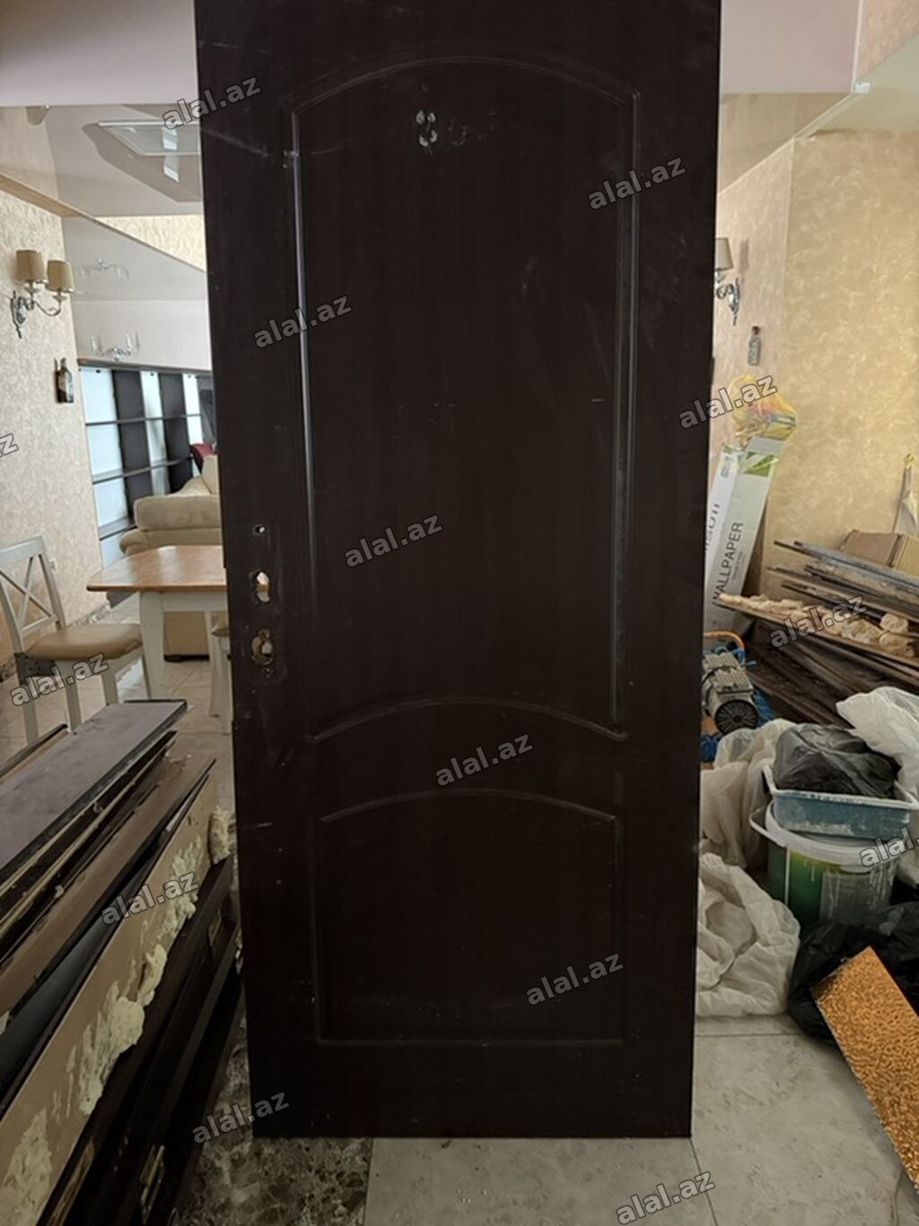 İşlənmiş Otaq qapısı Çərçivə ilə, Zəmanətsiz, Ünvandan götürmə