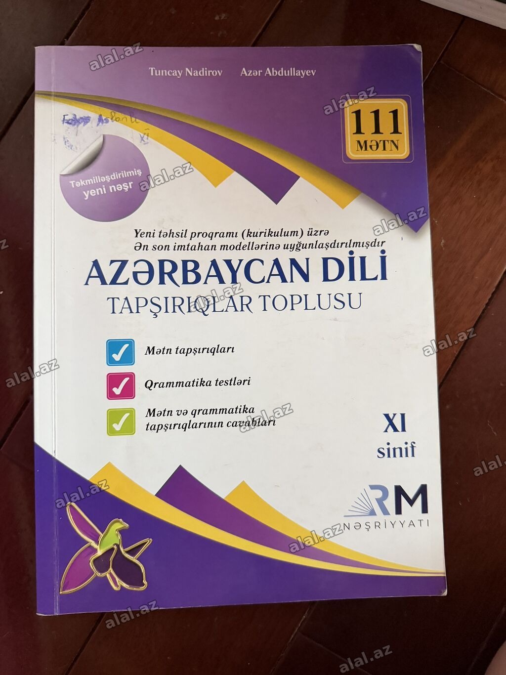 Azerbaycan dili RM metn qayda test kitabi . Yeni nəşr yeni kitab