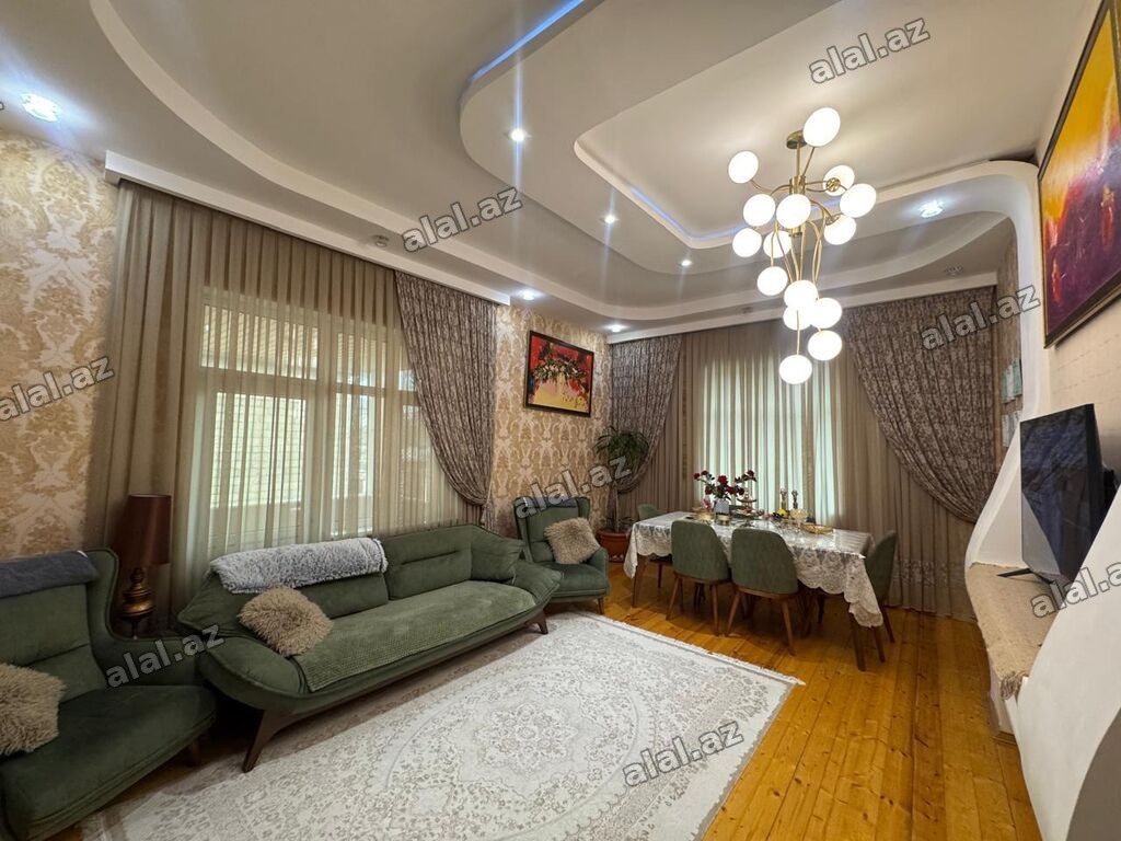 6 otaqlı, 250 kv. m, Kredit yoxdur, Yeni təmirli