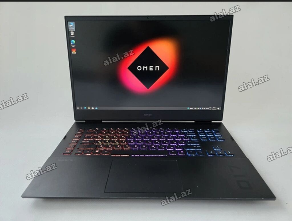 Əla vəziyyətdə HP Omen 17-ck0050ur güclü oyun və iş noutbuku satılır