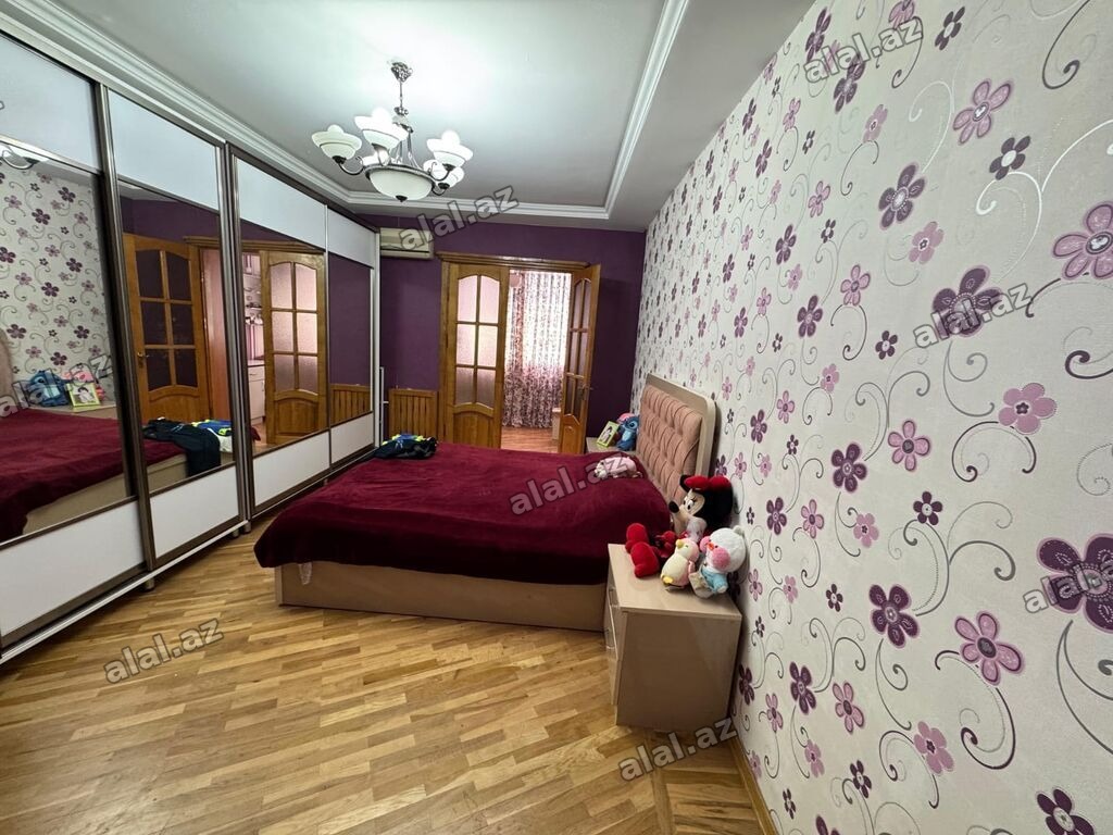 3 otaqlı mənzil – zövqlü dizayn, geniş yataq otaqları kiraye verilir
