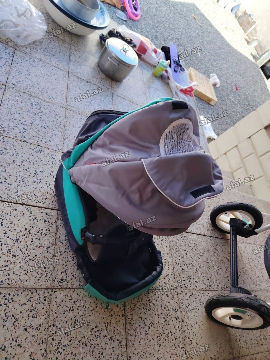 Uşaq arabası – 2-in-1 transformasiya olunan model Xüsusiyyətlər: -