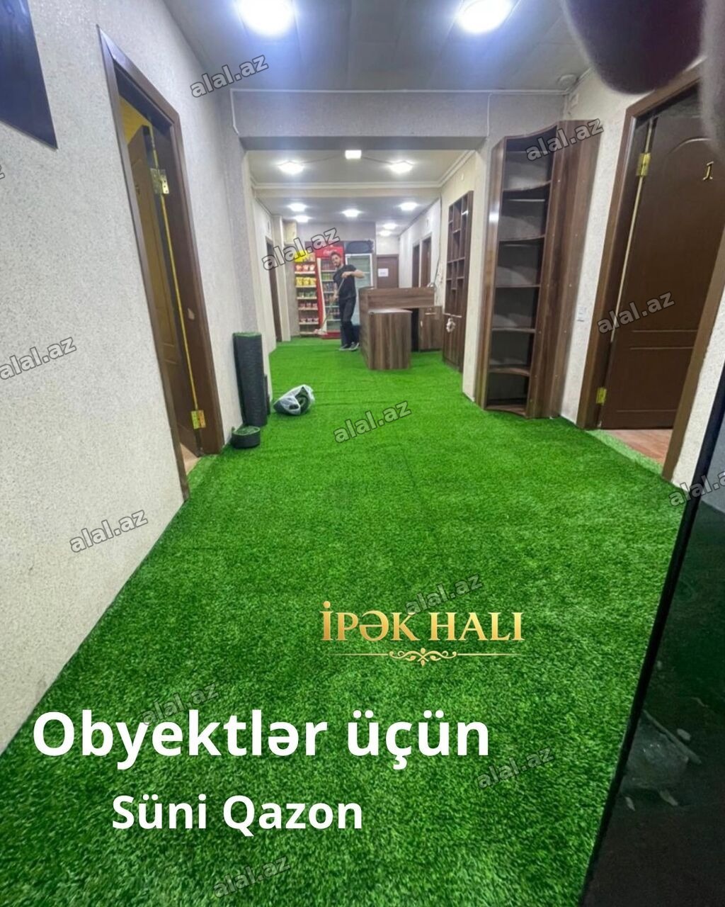 🌿 Hər fəsildə yaşıl görünən məkanlar üçün ideal seçim! Süni