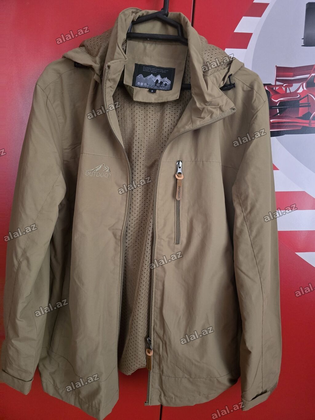 Outdoor idman gödəkçəsi – M raz, təzə - Rəng: qum/bej - Ölçü: M