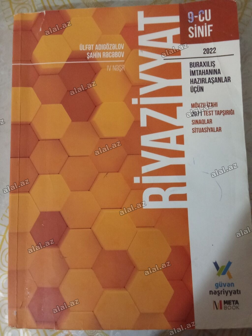 Riyaziyyat 9-cu sinif, 2022 il