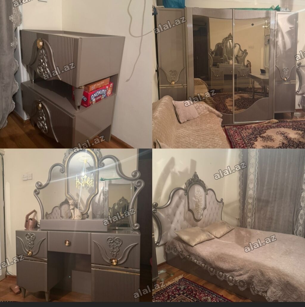 İkinəfərlik çarpayı, Termo, Dolab, 2 tumba, İşlənmiş