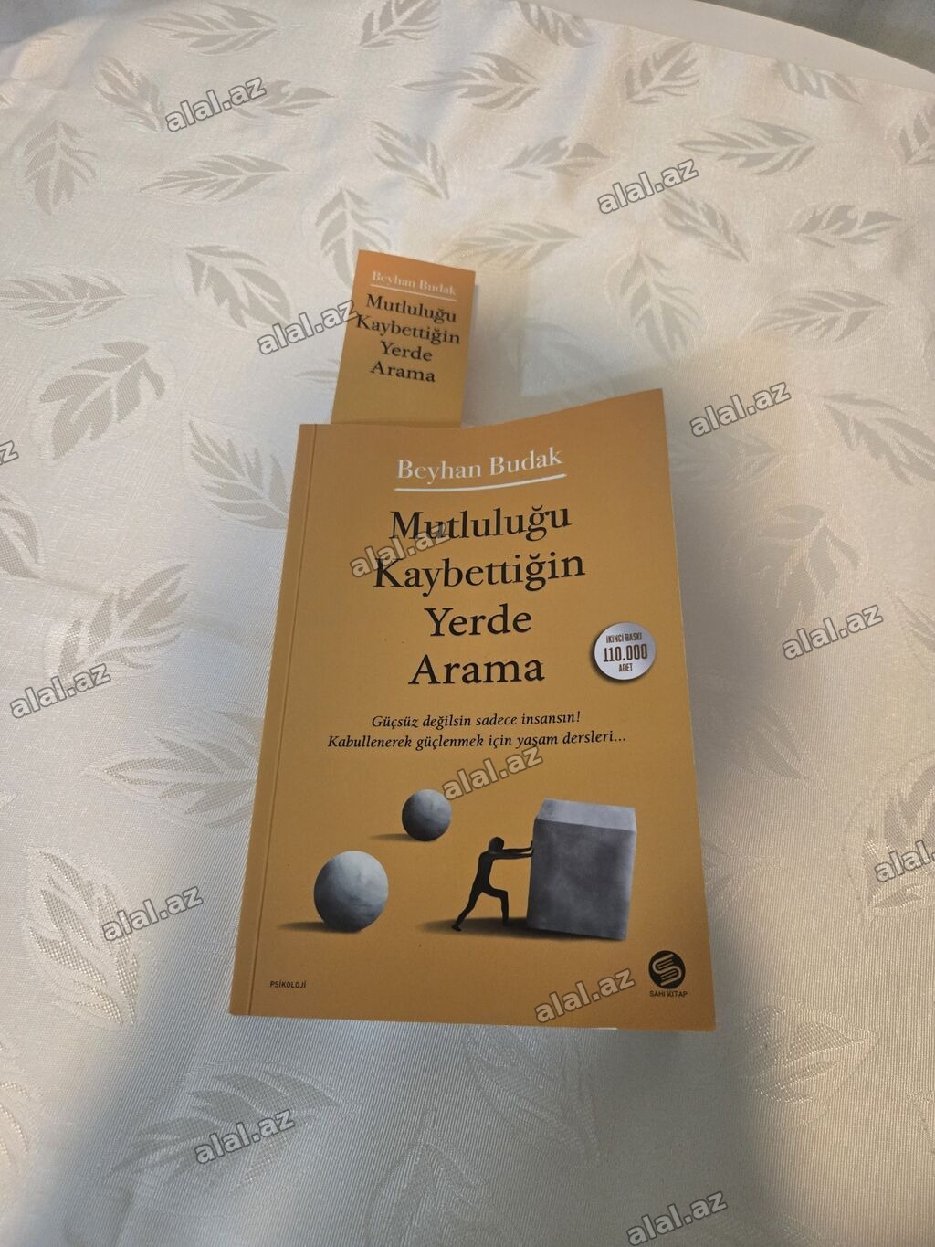 Məhsul: Kitab + kitab ayracı dəsti - Adı: “Mutluluğu Kaybettiğin