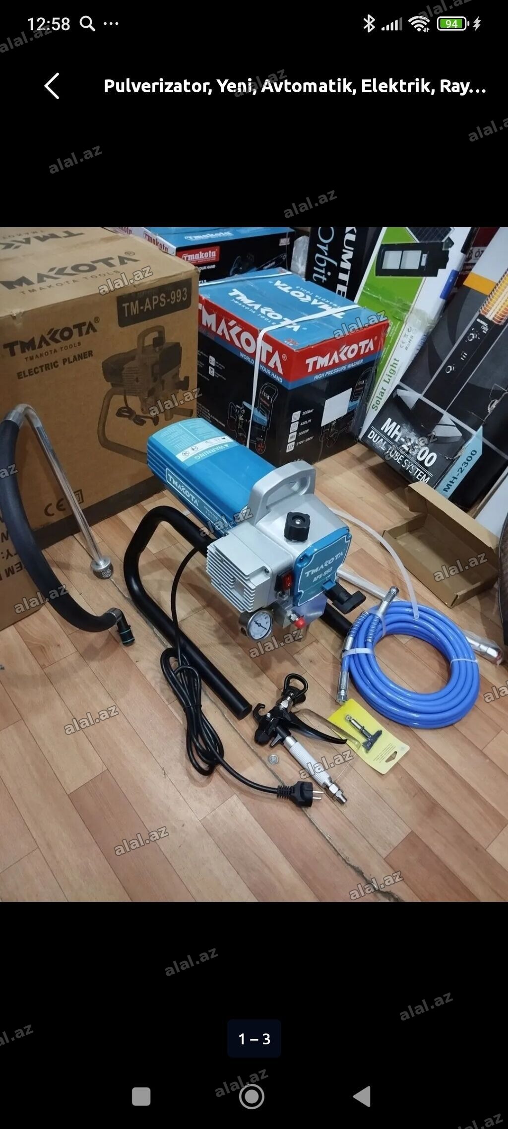 Pulverizator, Yeni, Avtomatik, Havasız