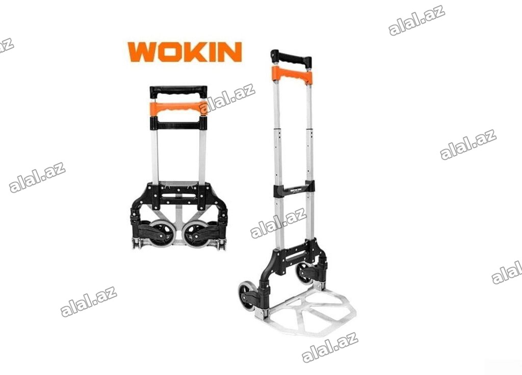 WOKIN qatlanan əl arabası 70 kq 🟢 Rəsmi iş yeri olan və olmayanlara