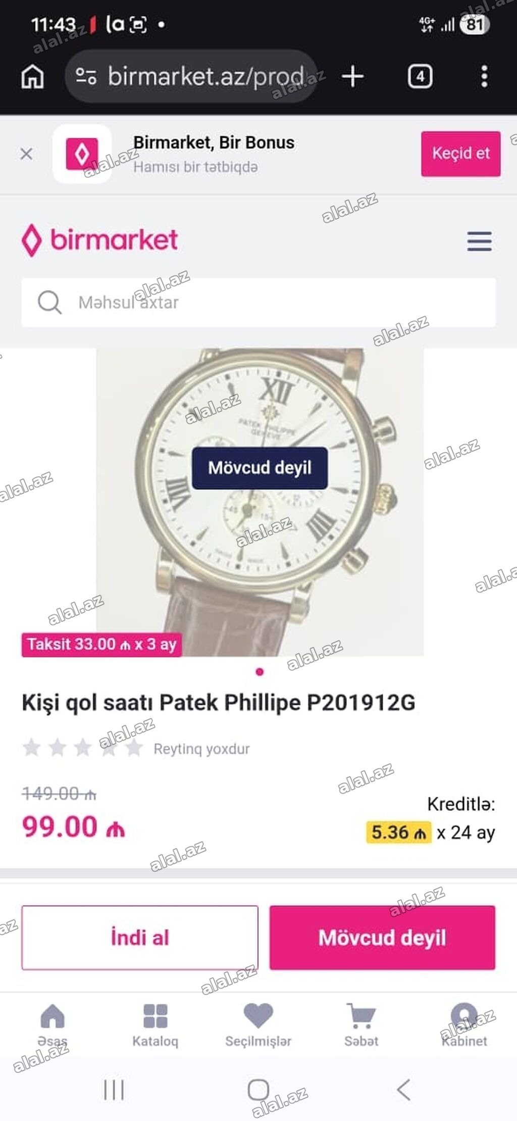 Kişi qol saatı – Patek Phillipe P201912G videosu var whatcapp da yazin