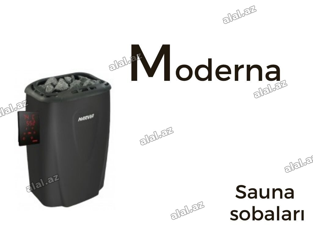 Harvia Moderna sauna sobası Finlandiya istehsalı olan Harvia Moderna