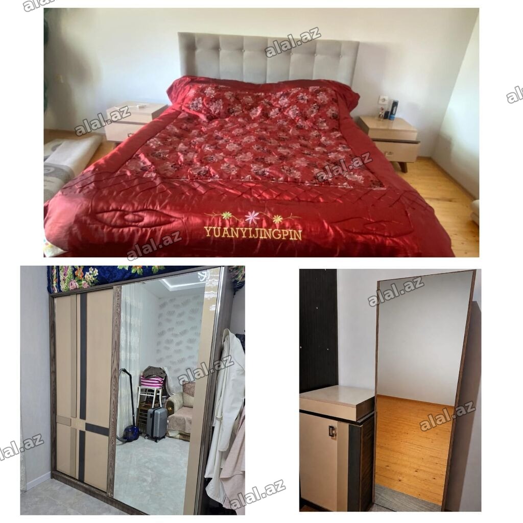 İkinəfərlik çarpayı, Dolab, Termo, 2 tumba, İşlənmiş
