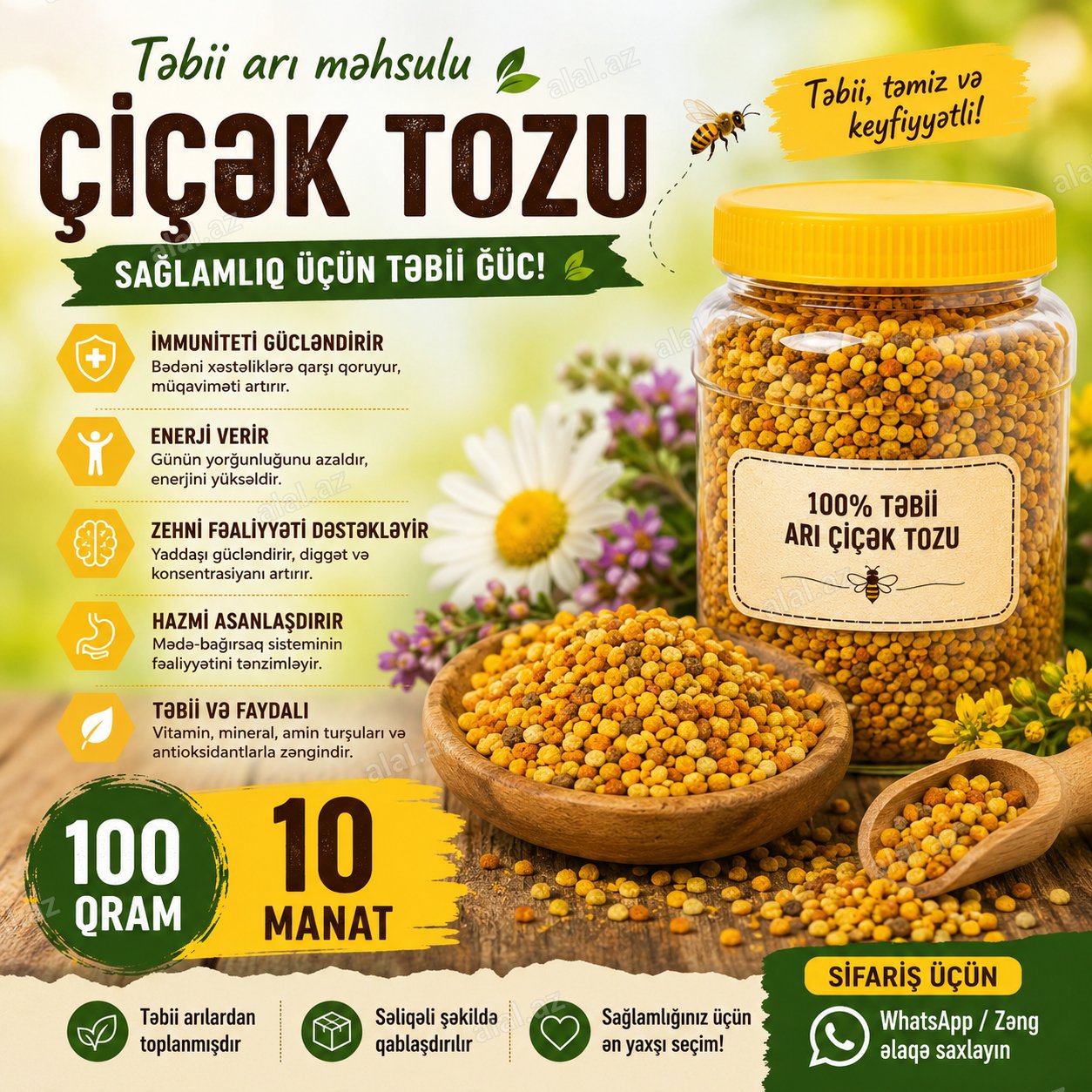 Çiçək tozu