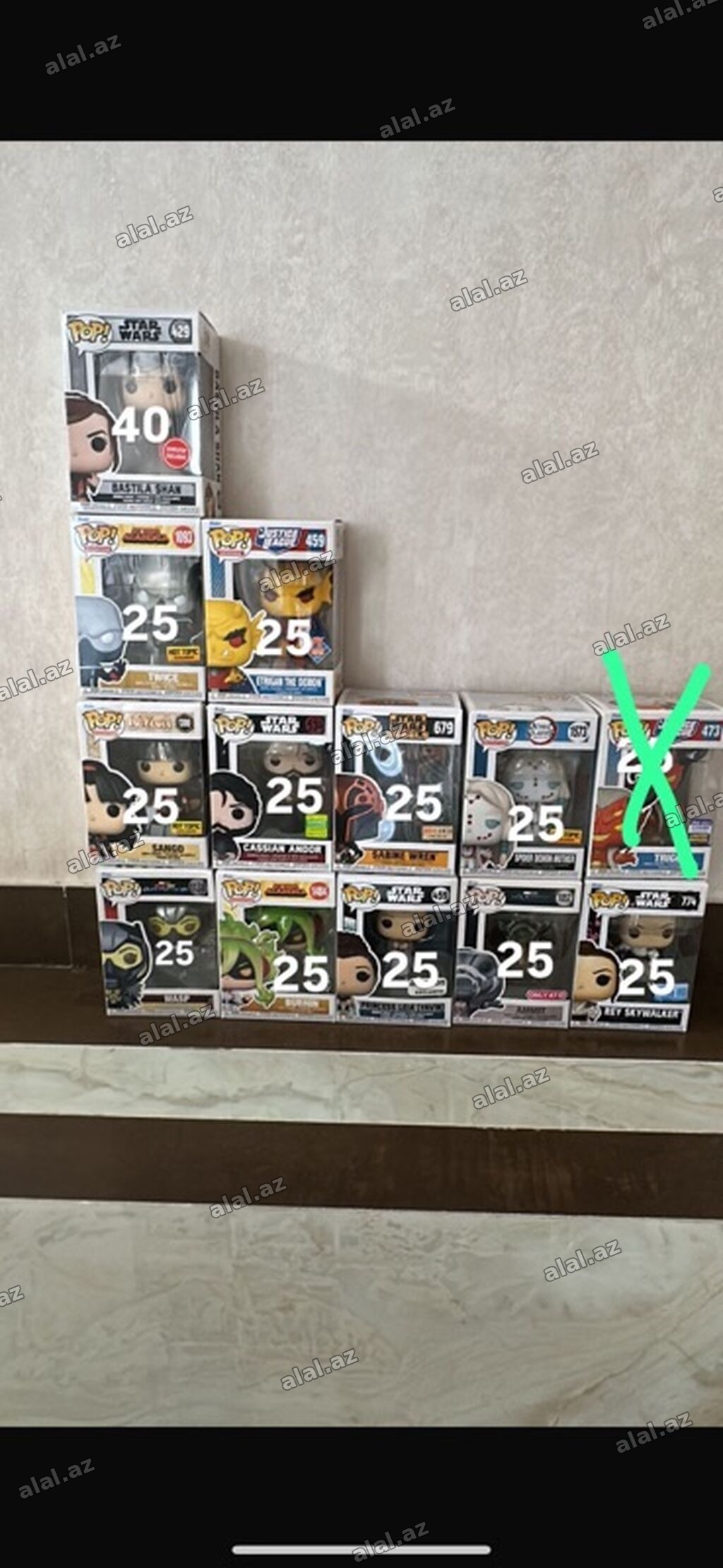 Funko Pop original fiqurları. Qiymetler onsuz enib ve o sebebden