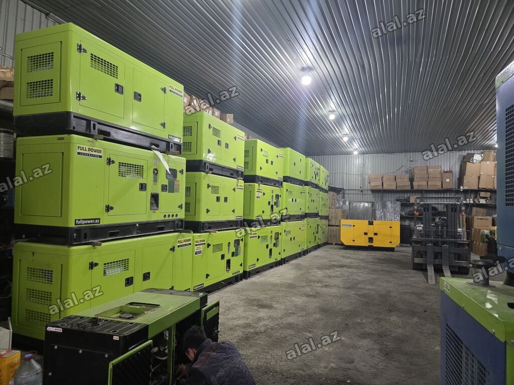 Səssiz tip dizel generatorlar – sənaye və məişət obyektləri üçün