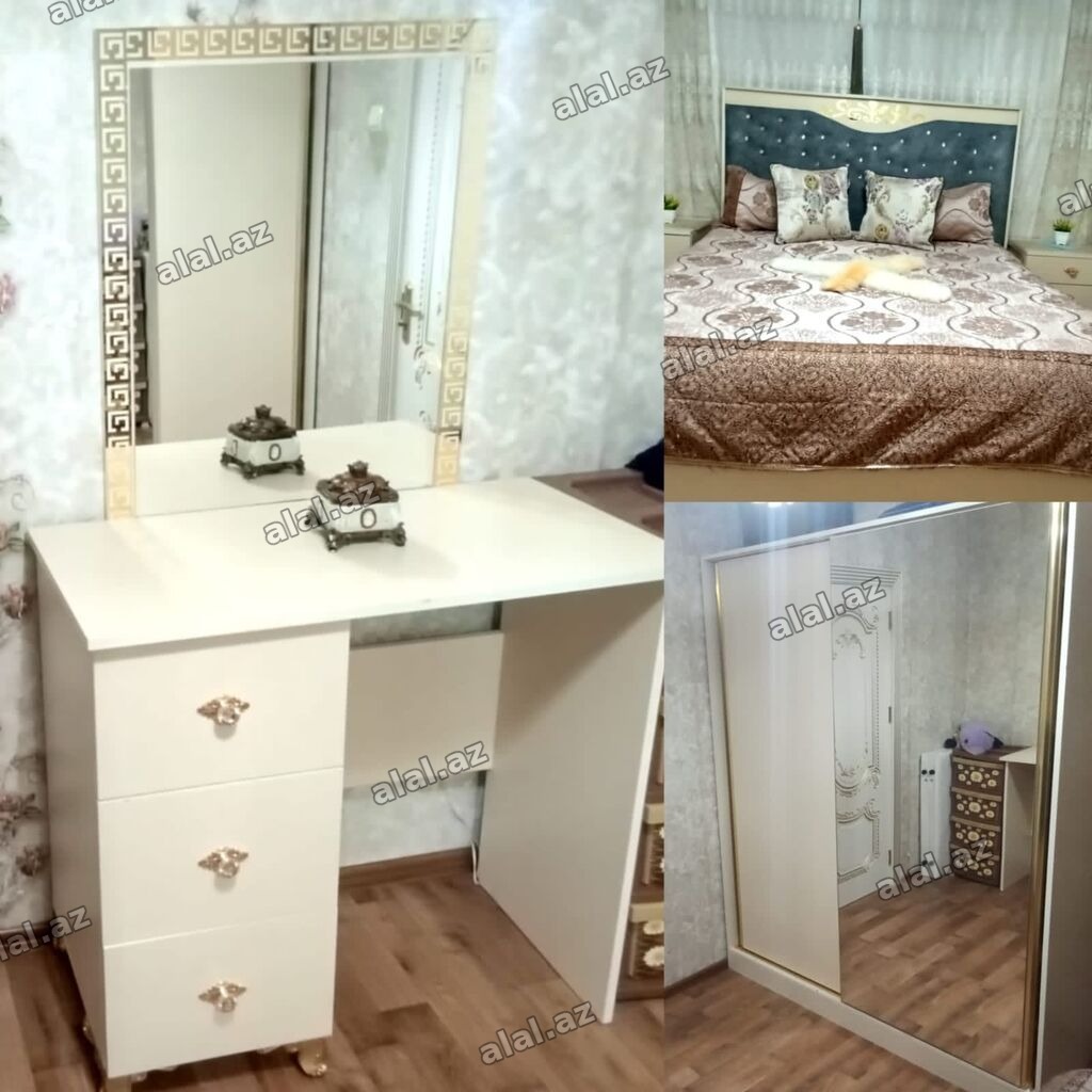 İkinəfərlik çarpayı, Dolab, Termo, 2 tumba, İşlənmiş