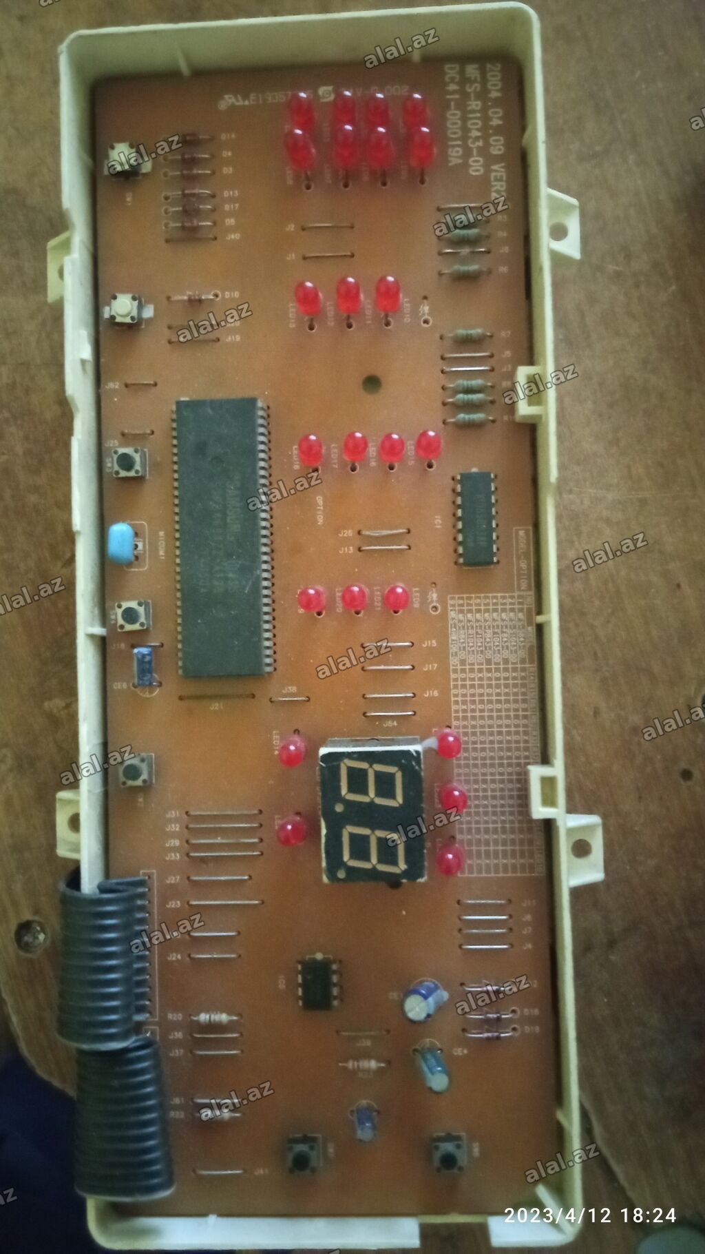 Paltaryuyan maşın Samsung, 5 kq, Ehtiyat hissələri kimi, Avtomat, Qurutmasız, Kr