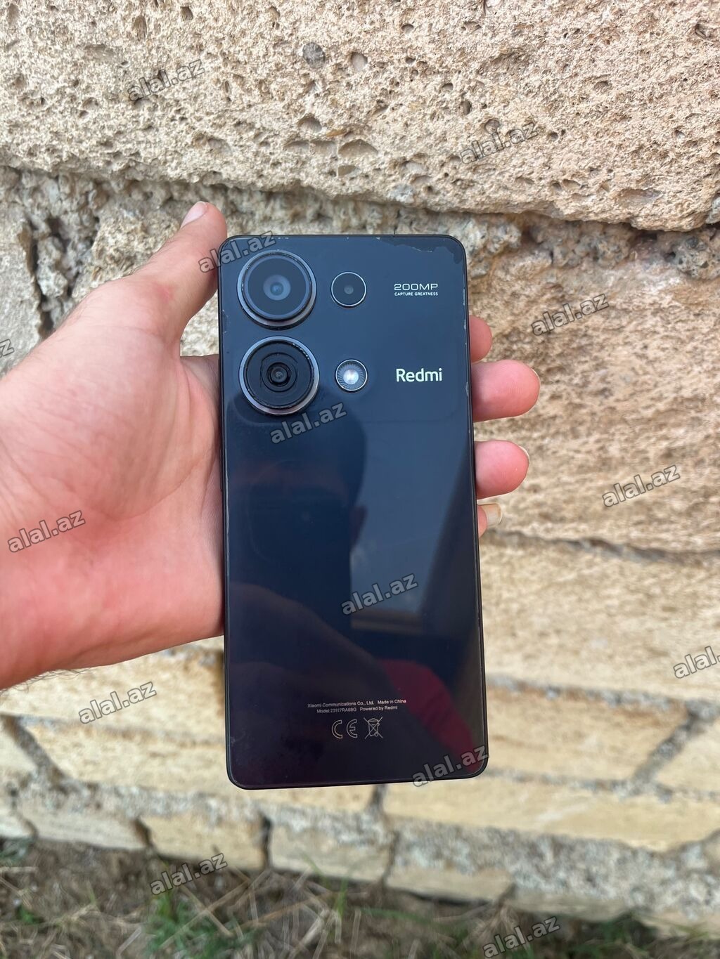 Redmi Note 13 Pro, 256 GB, rəng - Qara, İki sim kartlı