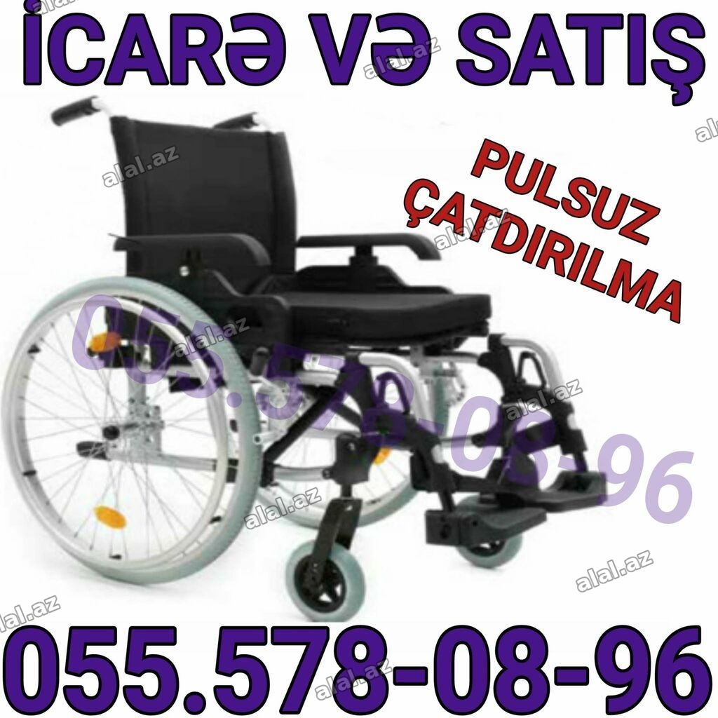 Manual əlil arabası – icarə və satış. - Yüngül və dayanıqlı