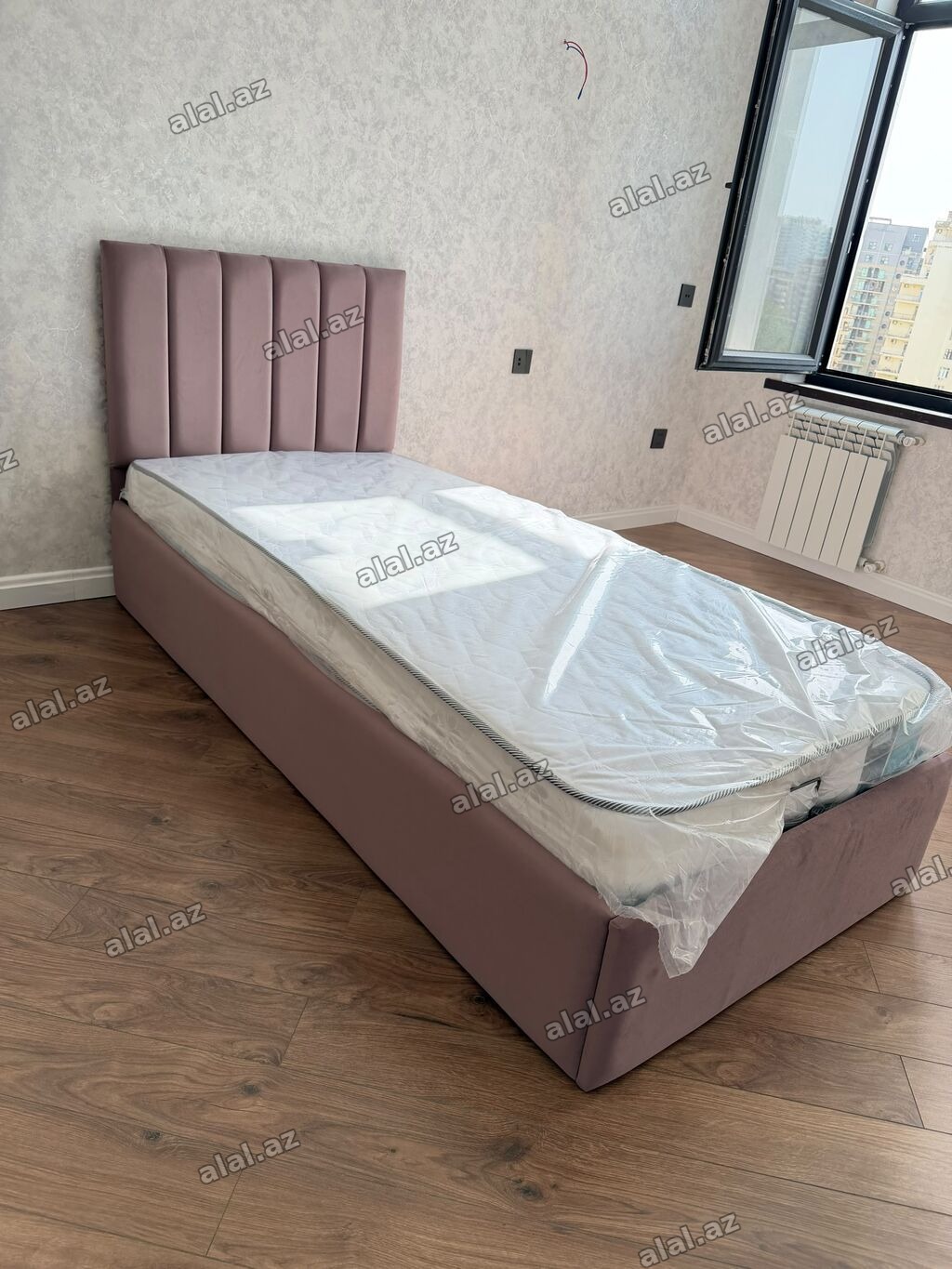 Yeni, Təknəfərlik çarpayı, Bazalı, Matras ilə, Siyirməsiz