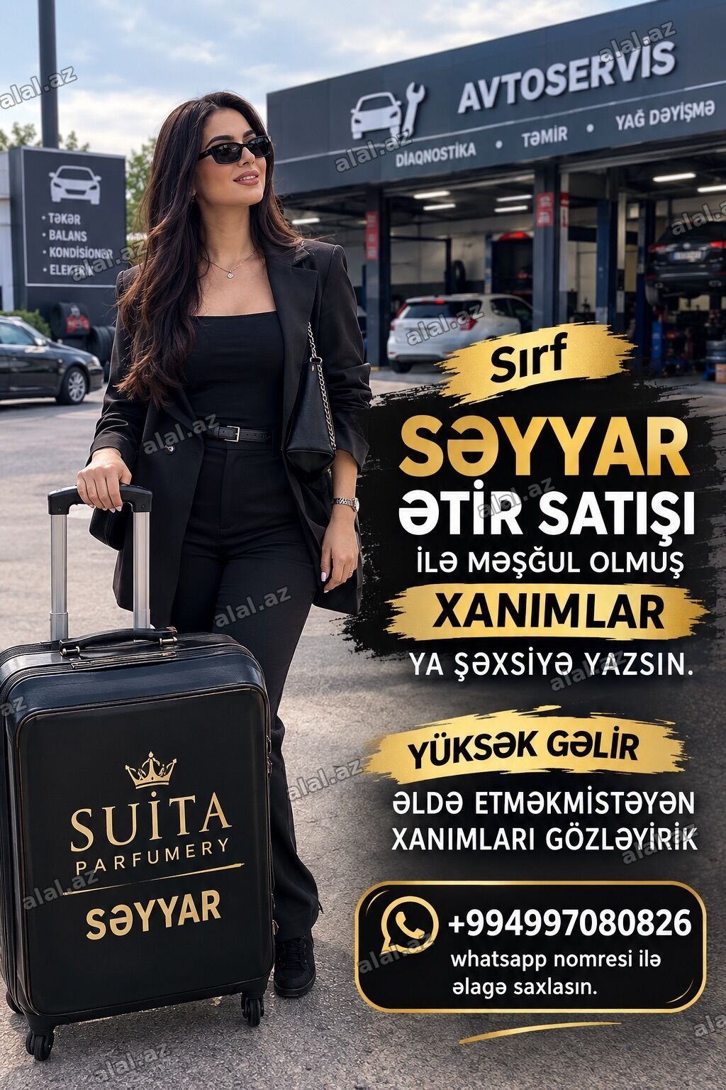 Satış meneceri tələb olunur, Yalnız qadınlar üçün, 18-29 yaş, 1 ildən az təcrübə
