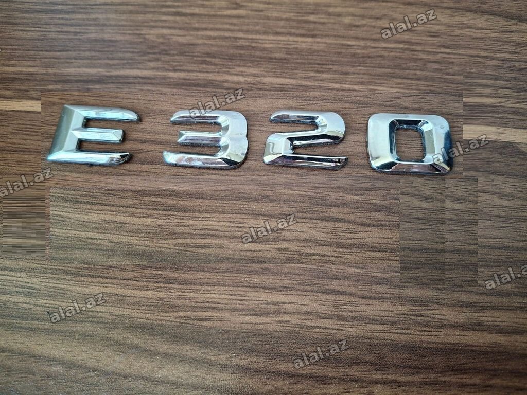 Məhsul: “E320” arxa bagaj yazısı/emblemi qiymət endirildi.ZƏNG EDİN VƏ