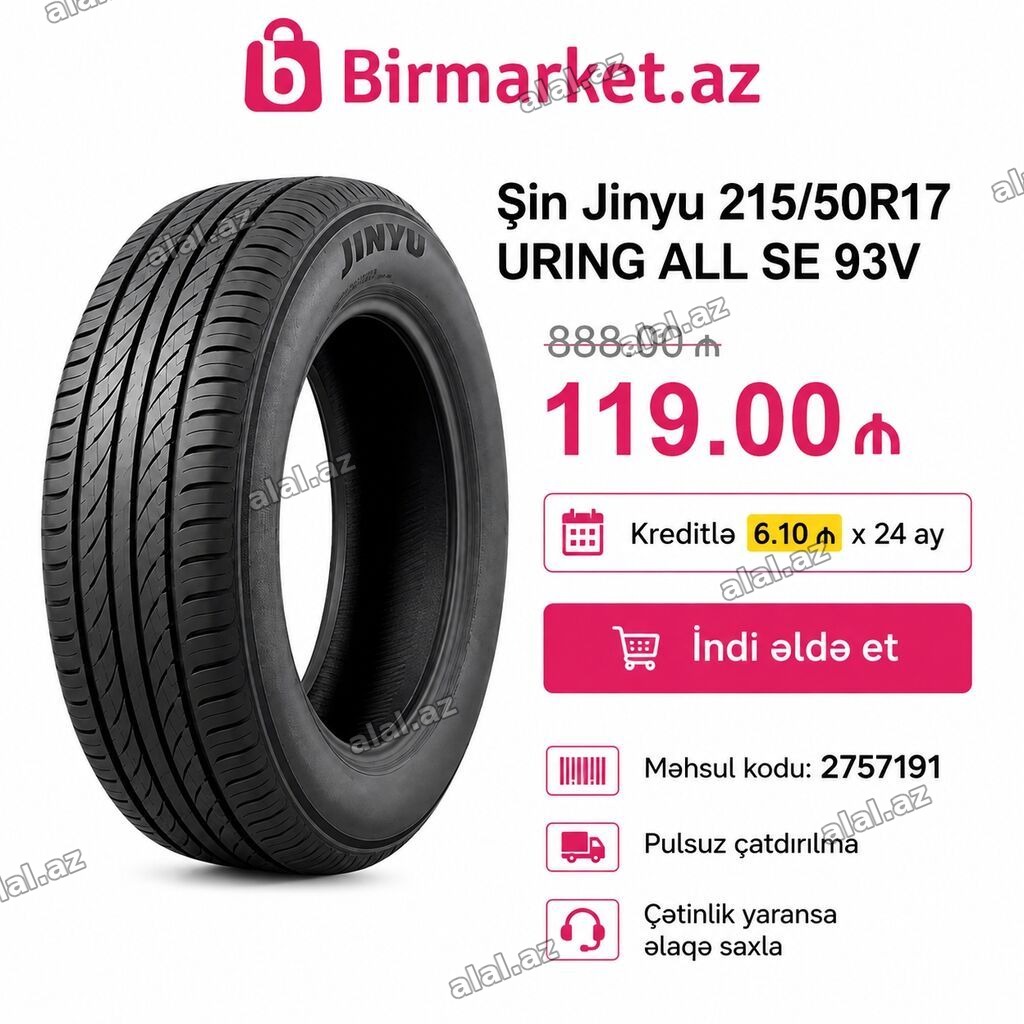 Yeni Şin Jinyu 215 / 50 / R 17