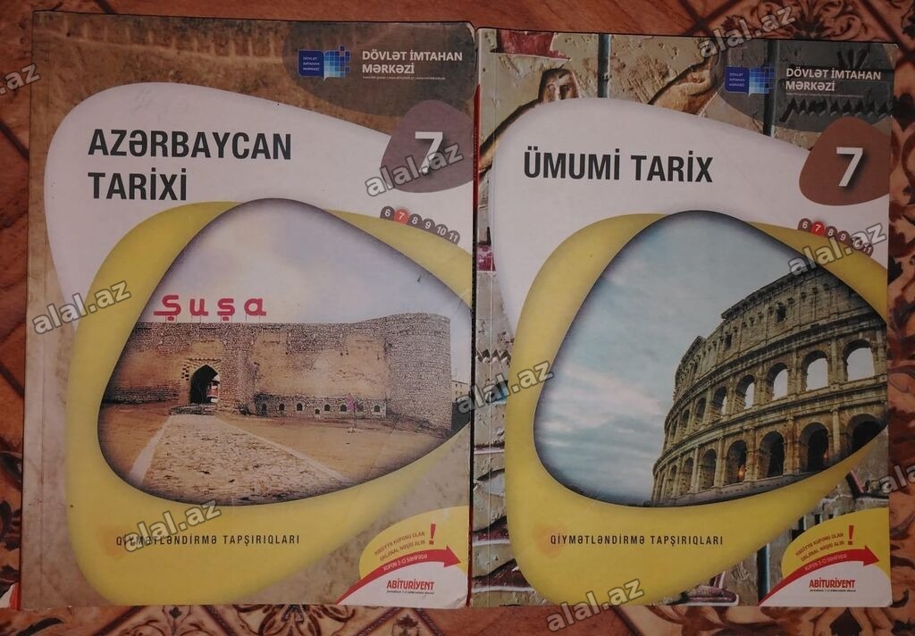Məktəb və hazırlıq üçün müxtəlif dərslik və vəsaitlər toplusu Paketə