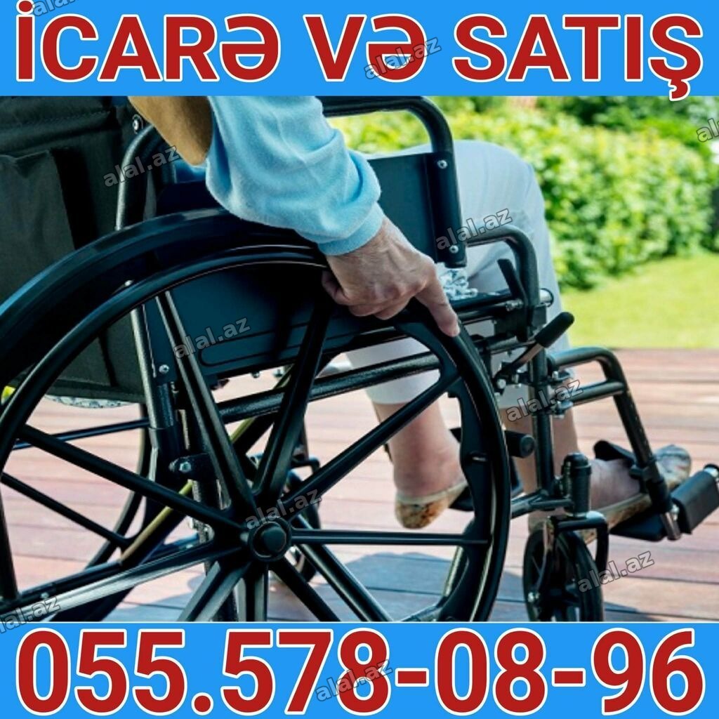 Manual əlil arabası – icarə və satış - Rahat oturacaq və arxa dayağı
